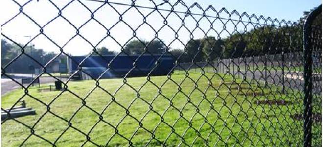 Забор из сетки рабицы своими руками как натянуть