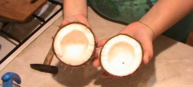 Как почистить кокос